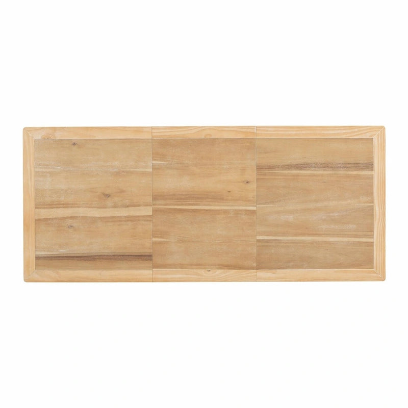 Ensemble de salle à manger extensible 9 pièces avec rallonge amovible et 8 chaises de salle à manger rembourrées