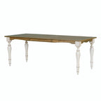 Ensemble de salle à manger extensible 9 pièces avec rallonge amovible et 8 chaises de salle à manger rembourrées