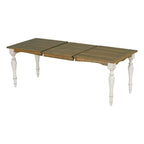 Ensemble de salle à manger extensible 9 pièces avec rallonge amovible et 8 chaises de salle à manger rembourrées