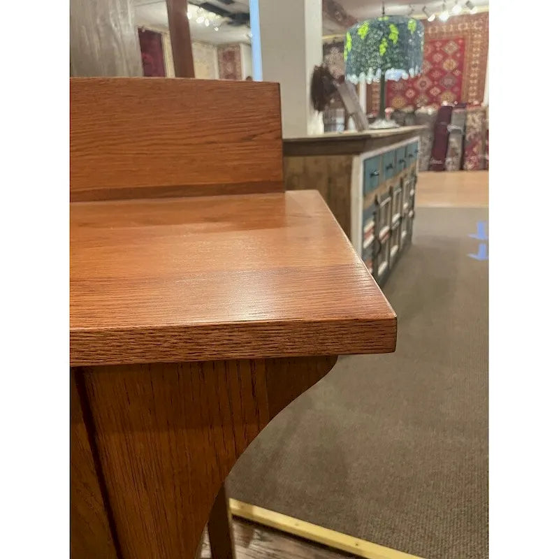 Console / buffet bas avec tiroirs et étagères ouvertes Mission 2