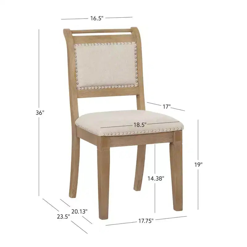 Chaise de salle à manger Linon Emmy