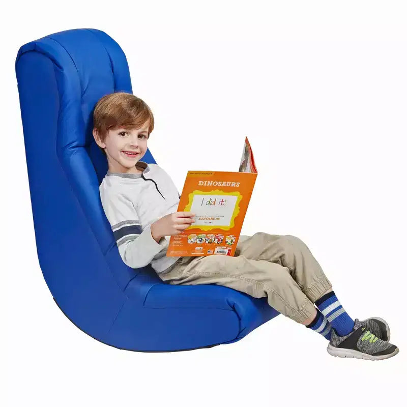 Chaise d'appoint à bascule capitonnée Tufted Soft Rocker pour enfants de Factory Direct Partners