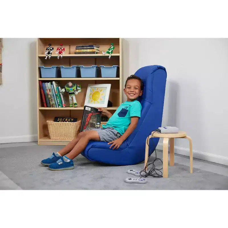 Chaise d'appoint à bascule capitonnée Tufted Soft Rocker pour enfants de Factory Direct Partners