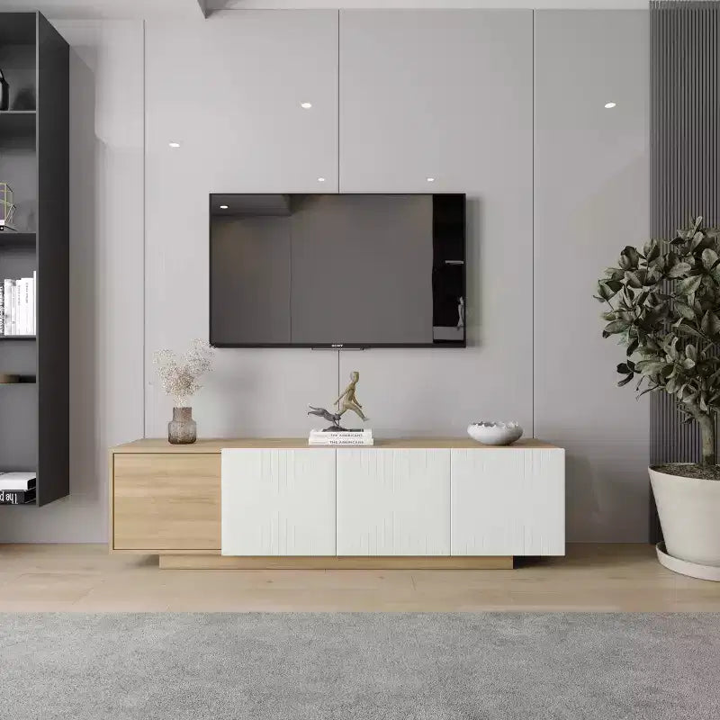 Meuble télé Nexera Riva pour téléviseurs jusqu'à 80 po