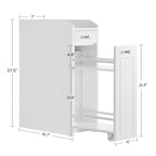 Meuble de rangement pour petite salle de bain - 15,7P x 7L x 27,5H