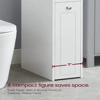 Meuble de rangement pour petite salle de bain - 15,7P x 7L x 27,5H