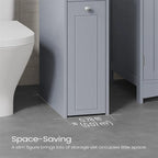 Meuble de rangement pour petite salle de bain - 15,7P x 7L x 27,5H