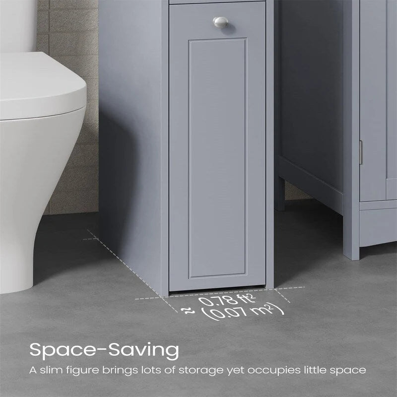Meuble de rangement pour petite salle de bain - 15,7P x 7L x 27,5H